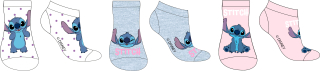 Kotníkové ponožky Lilo & Stitch - 3-pack