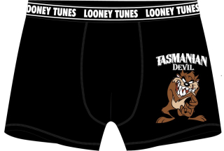 Pánské Boxerky LOONEY TUNES - Tasmánský čet Black