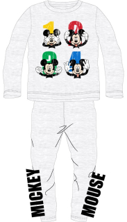 Světle šedé pyžamo Mickey Mouse - BALENÍ 6 KS