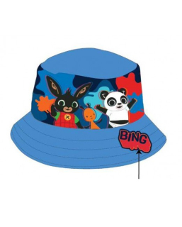 Letní klobouček Zajíček Bing - modrý