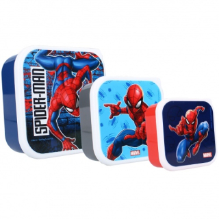 Svačinové boxy 3v1 Spiderman