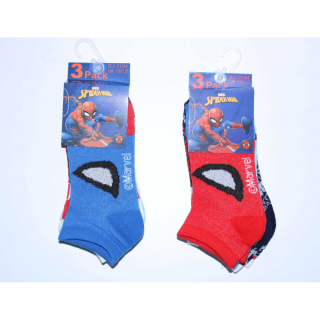 Kotníkové ponožky Spiderman - 3 páry